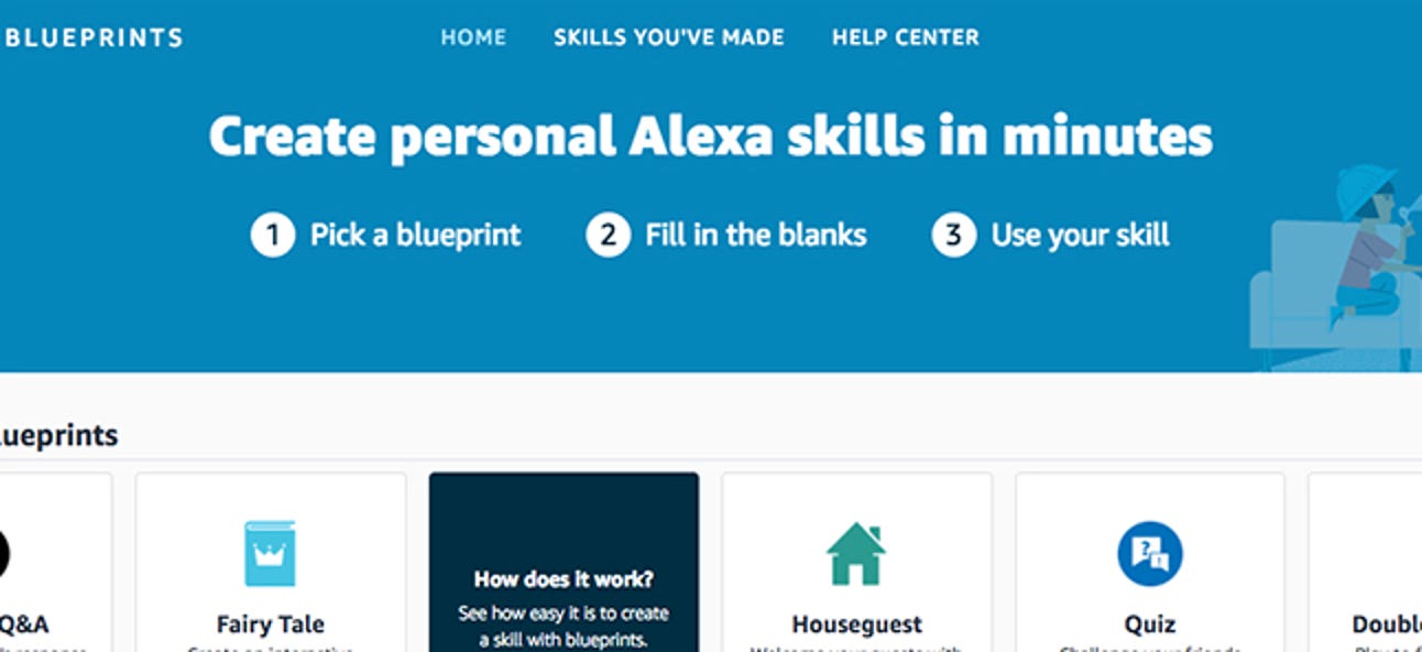 Comment utiliser Alexa Blueprints pour créer vos propres compétences Alexa