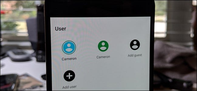 Plusieurs comptes d'utilisateurs sur un téléphone Android