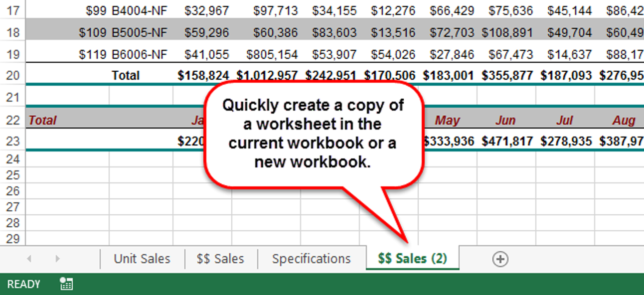 Comment copier ou déplacer une feuille de calcul dans un autre classeur dans Excel
