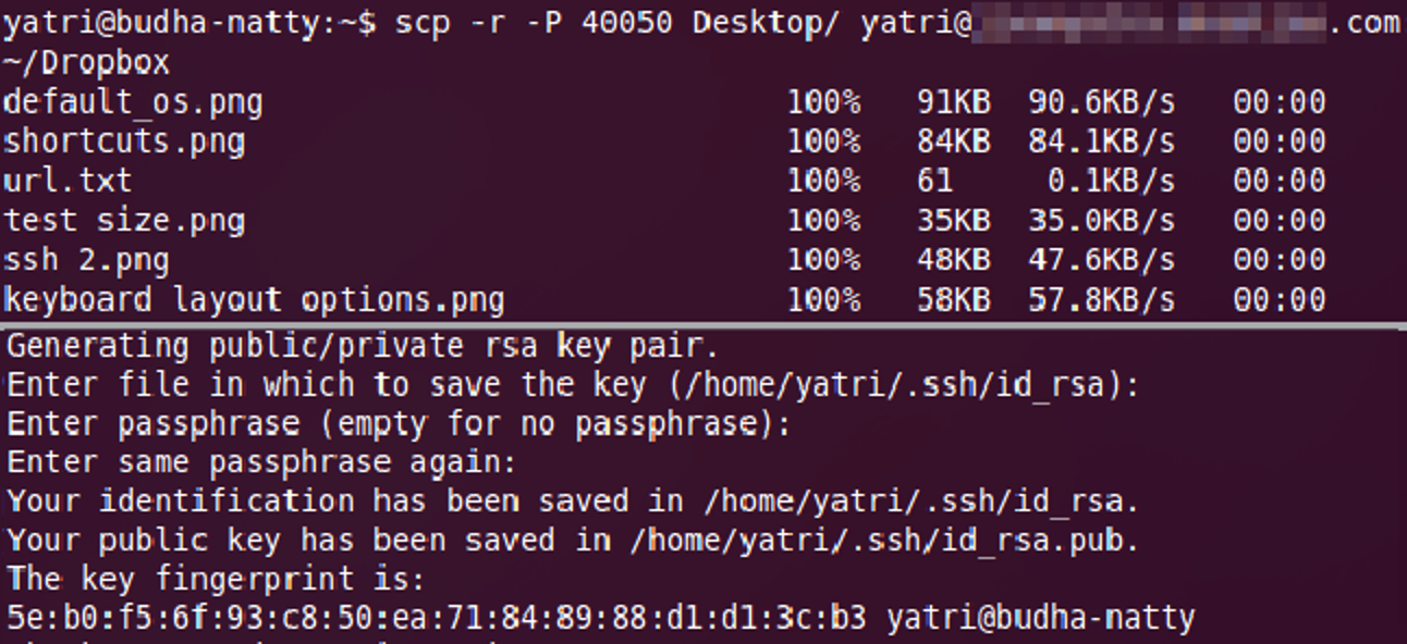 Comment copier à distance des fichiers via SSH sans entrer votre mot de passe