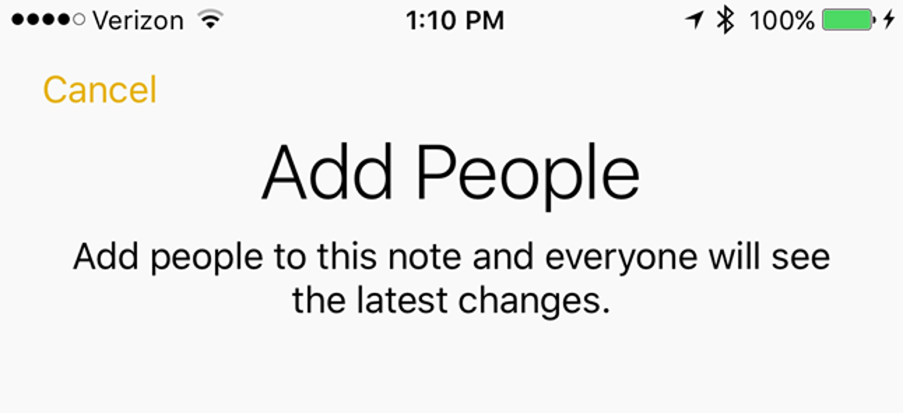 Comment collaborer sur des notes dans iOS 10