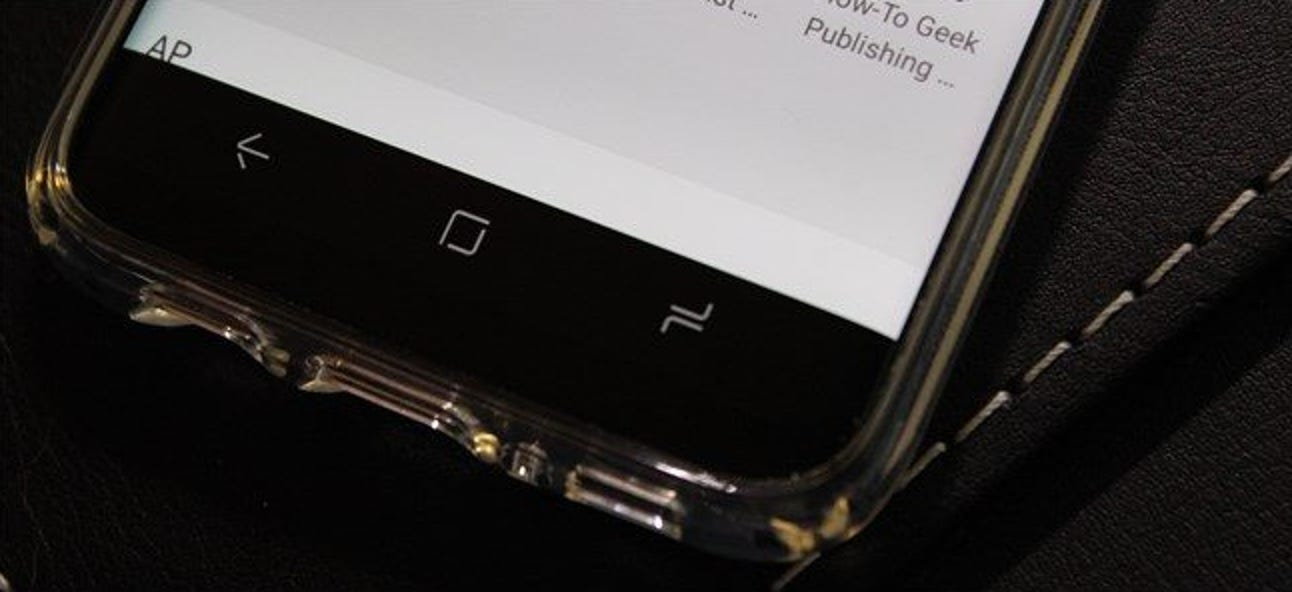 Comment personnaliser la barre de navigation inférieure sur le Galaxy S8