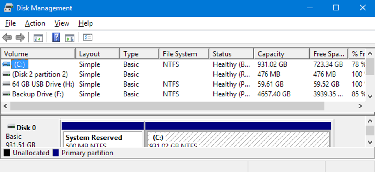Comment gérer les partitions sous Windows sans télécharger aucun autre logiciel