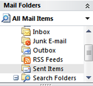 Rappel des messages électroniques dans Outlook 2007