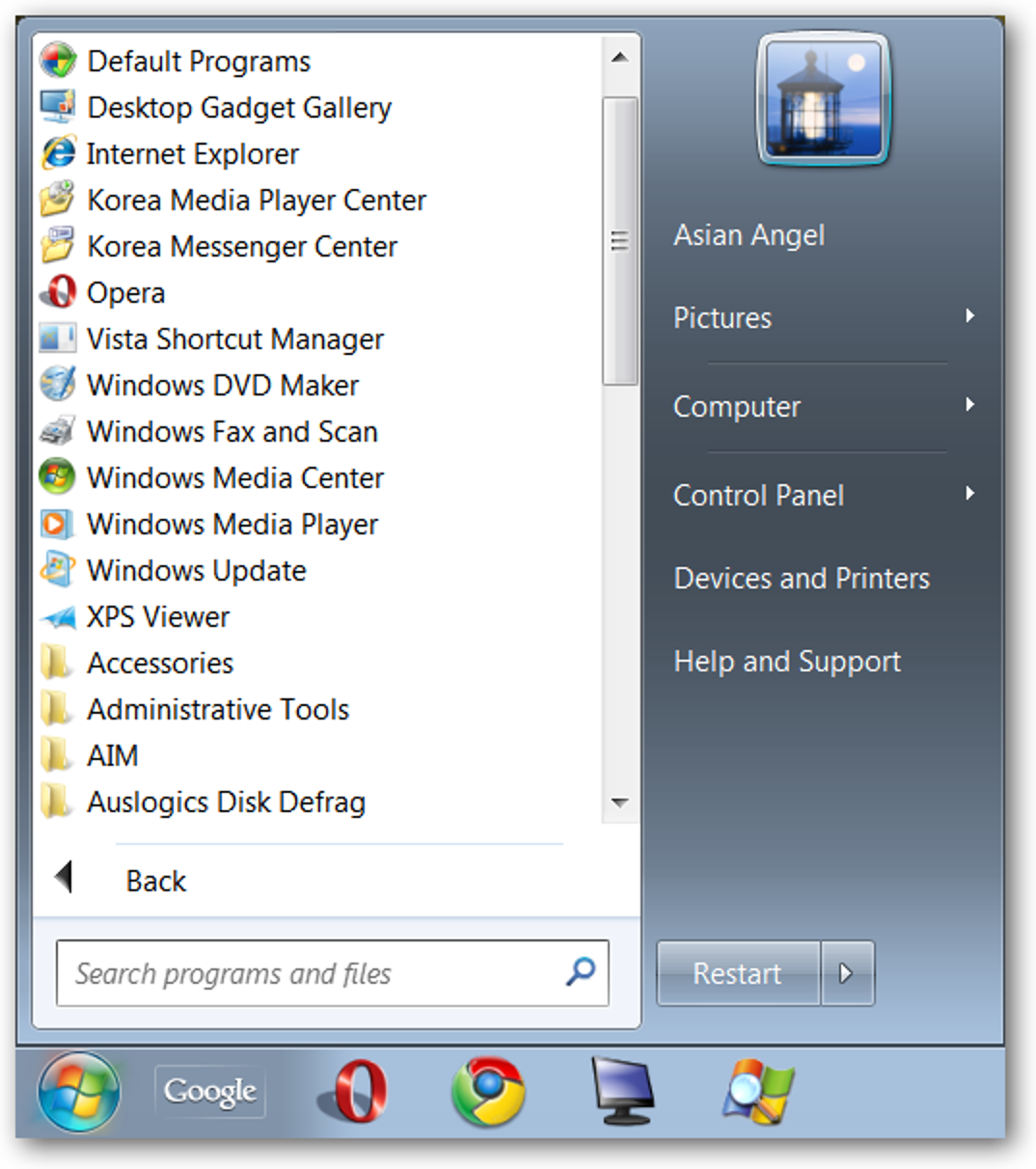 Obtenez le menu Démarrer classique dans Windows 7