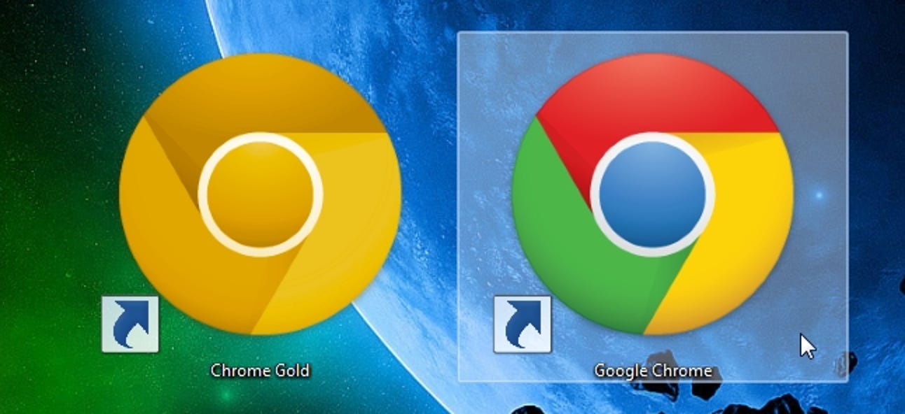 Comment activer l'icône secrète d'or de Google Chrome