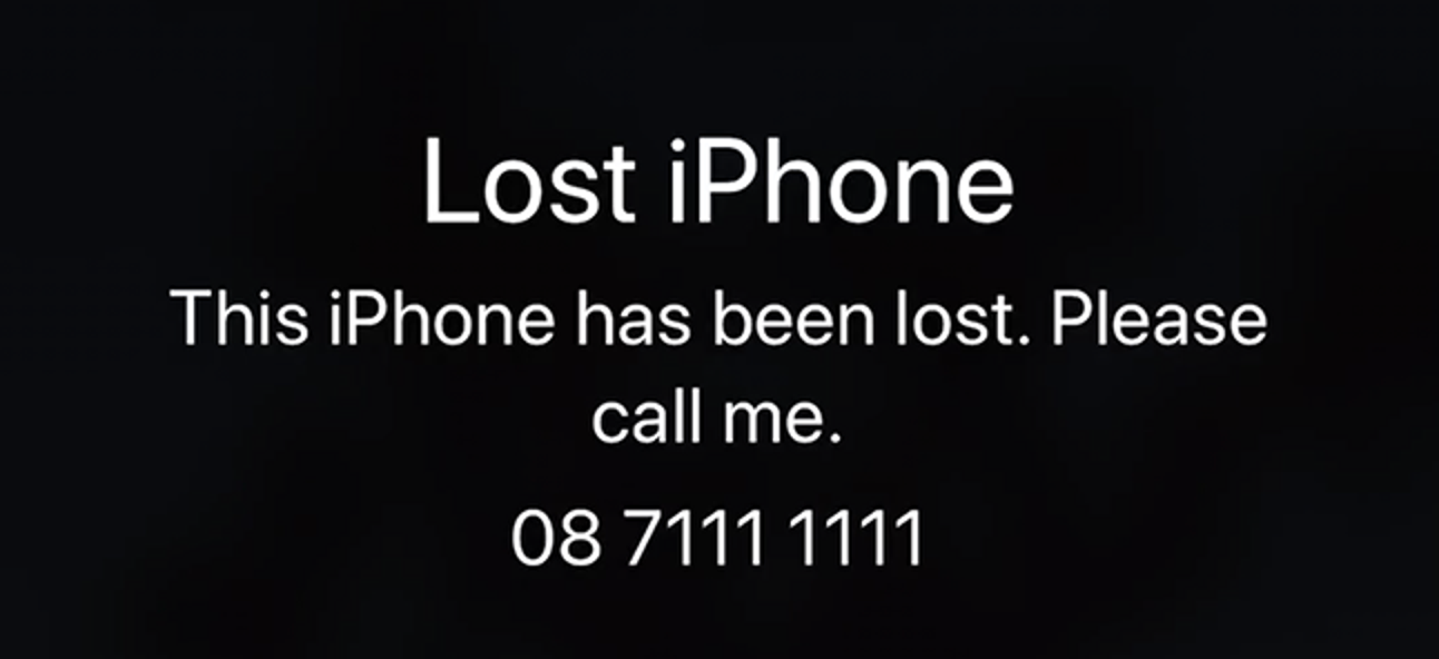 Que faire si vous trouvez l'iPhone ou le smartphone perdu d'une personne