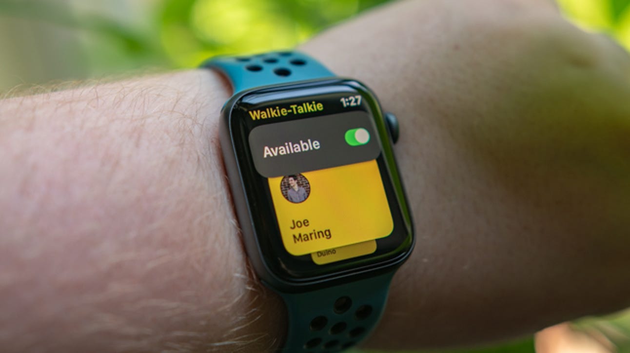 Comment désactiver le talkie-walkie sur Apple Watch
