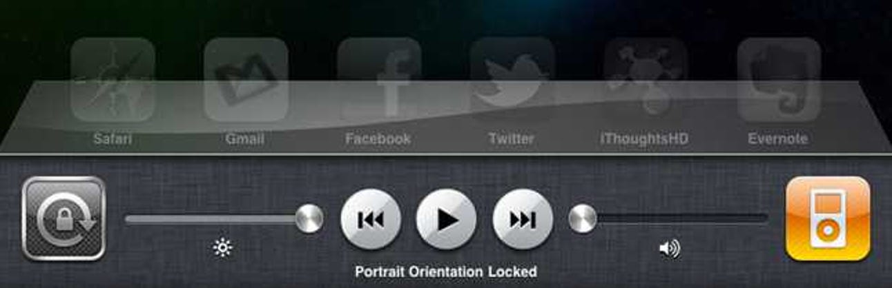 Comment verrouiller l'orientation de l'écran sur votre iPad (avec iOS 4.2)