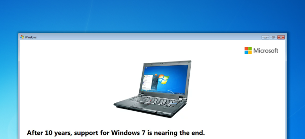 Comment éviter les problèmes de fin de support de Windows 7