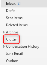 Le dossier Clutter