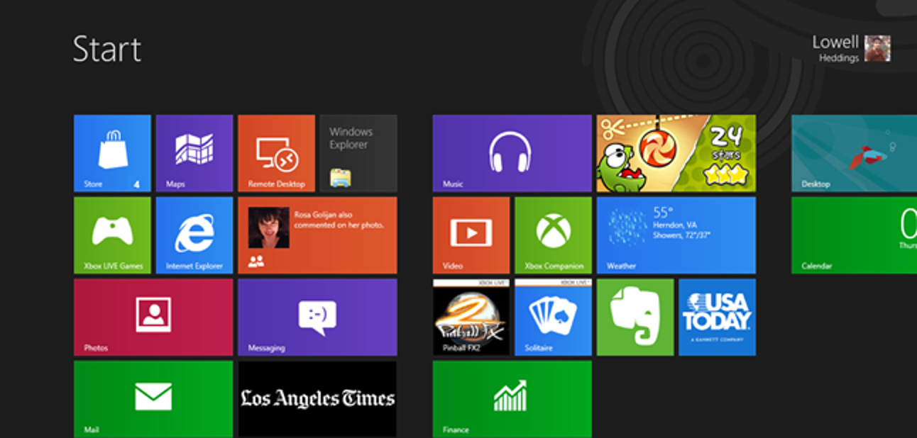 Apprenez à connaître les nouvelles touches de raccourci dans Windows 8