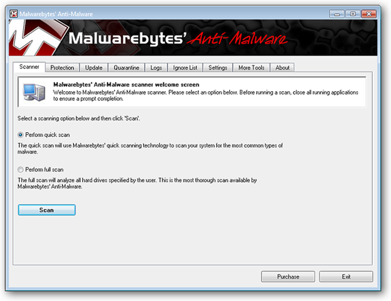 Supprimez rapidement les logiciels malveillants avec l'anti-programme malveillant de Malwarebytes