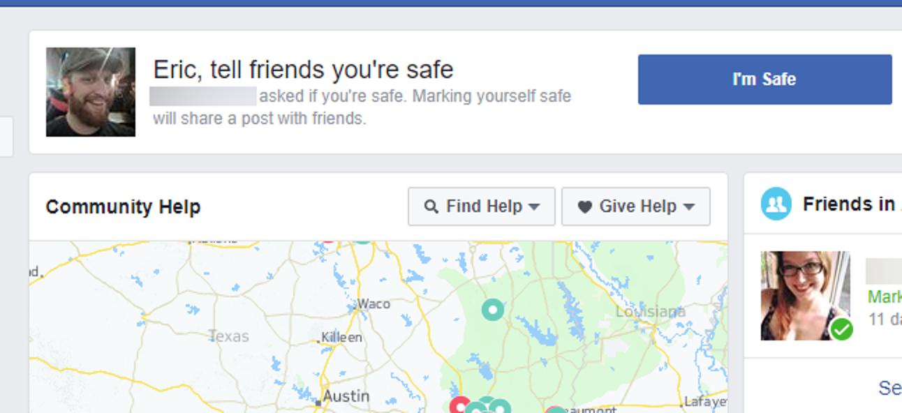 Comment vous marquer comme «sûr» sur Facebook en cas d'urgence
