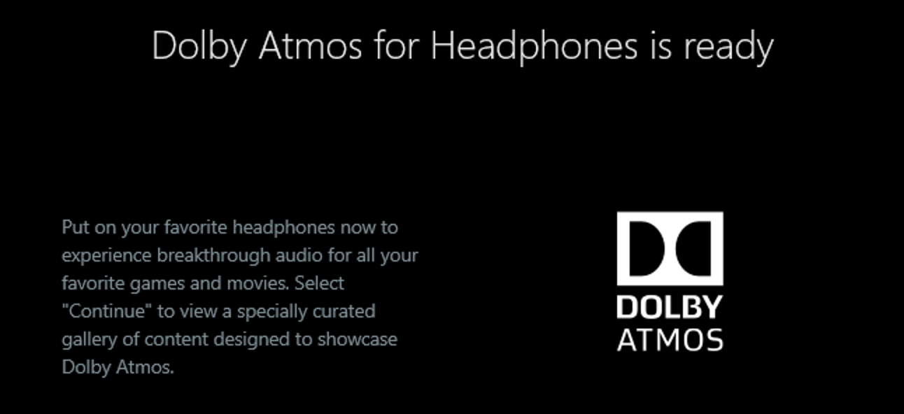 Comment utiliser le son surround Dolby Atmos sous Windows 10