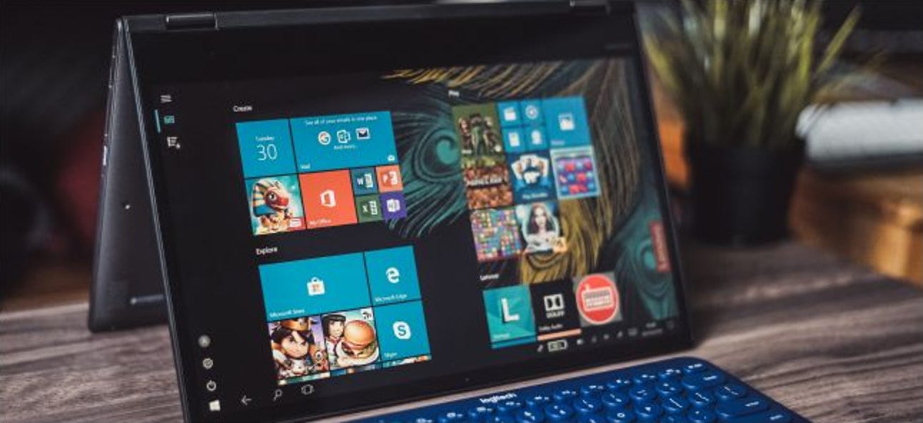 Le mode tablette de Windows 10 peut être remplacé par le bureau