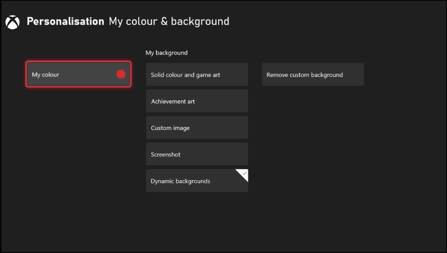 Changer la couleur et l'arrière-plan de l'utilisateur