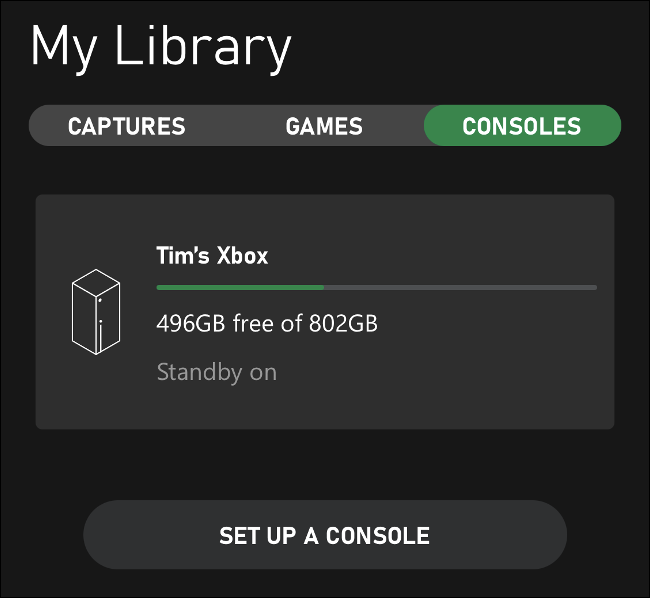 Application Xbox pour iOS