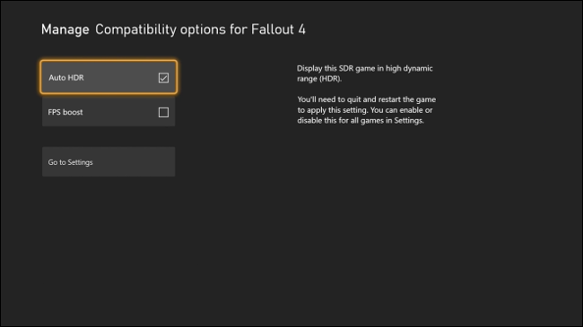 Activer FPS Boost sur Xbox via le menu Gérer le jeu et les modules complémentaires